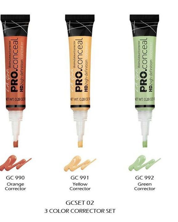 Pro Concealer pack of 3