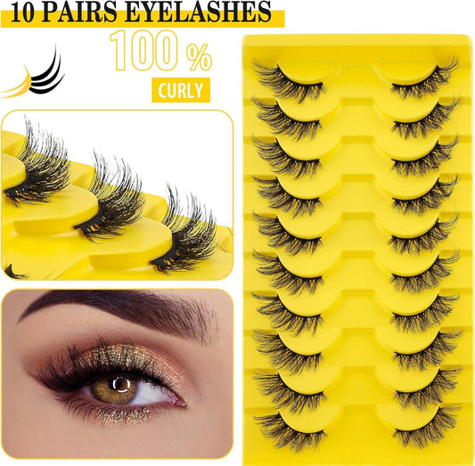 Eye Lashes 10 Pairs